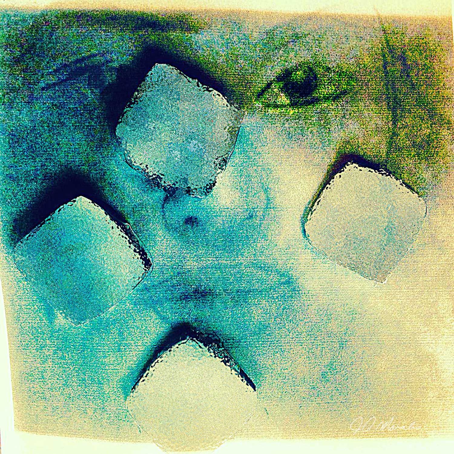Quantum Pieces, visual artwork by Feeding A Mood